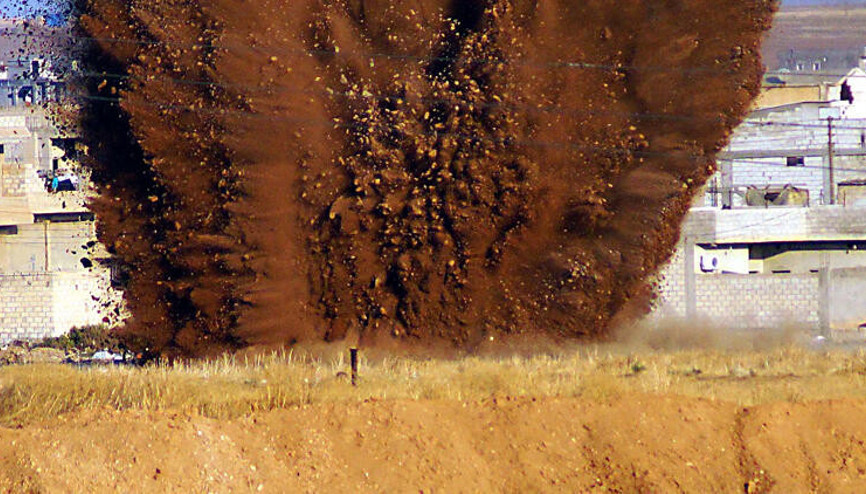 Teröristlerin tuzakladığı 250 kilo patlayıcı imha edildi