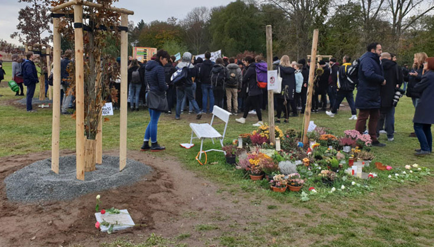 NSU kurbanları için yeni anıt yeri açıldı NSU kurbanları için yeni anıt yeri açıldı