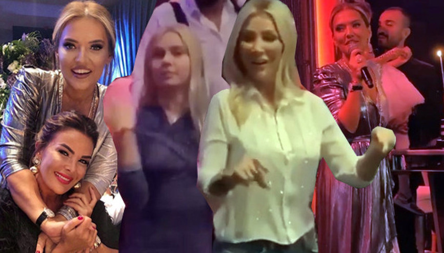 Demet Akalın ve Okan Kurttan 8. yıl kutlaması Herkes oradaydı