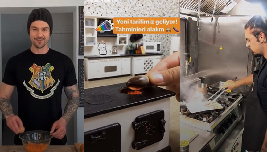 Popüler isimler mutfak sırlarıyla TikTokta