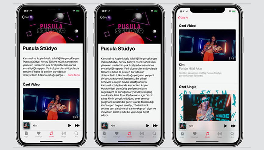 Pusula Stüdyo Apple Music’te Başlıyor