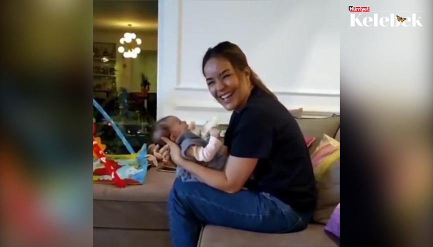 Bengü: İlk kahkahaları