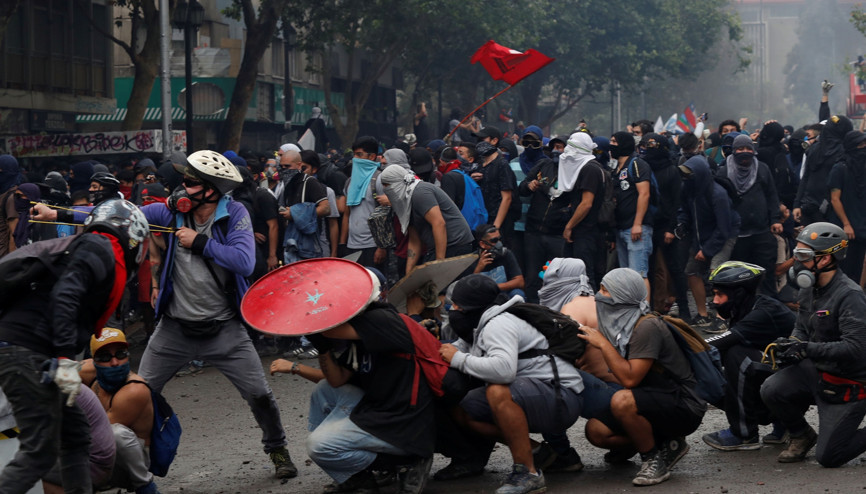 Şilideki gösteriler durulmuyor