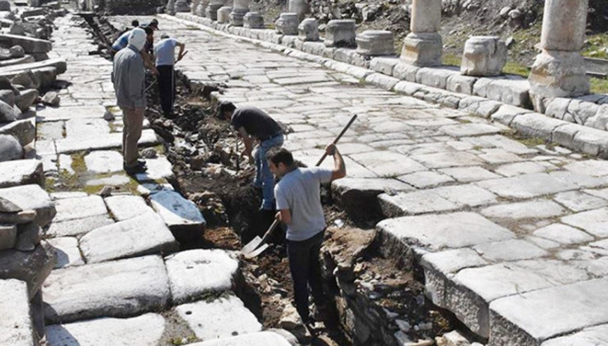 2 bin 200 yıllık kanalizasyon sistemi