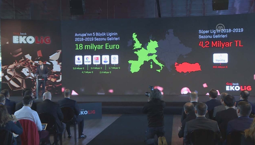 Süper Ligin toplam gelirleri 4,2 milyar liraya ulaştı