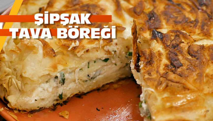 Birkaç dakika içinde hazır: Şipşak tava böreği