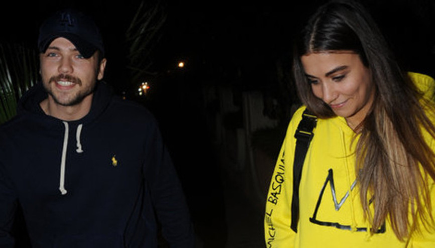 Tolga Sarıtaş sevgilisi Zeynep Mayrukla gecelerde