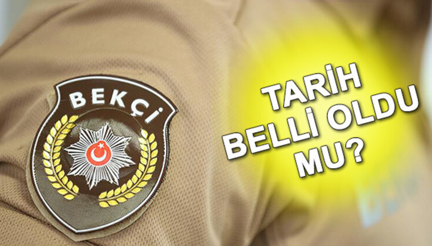 Bekçilik sözlü mülakat sonuçları ne zaman açıklanacak Gözler EGMde