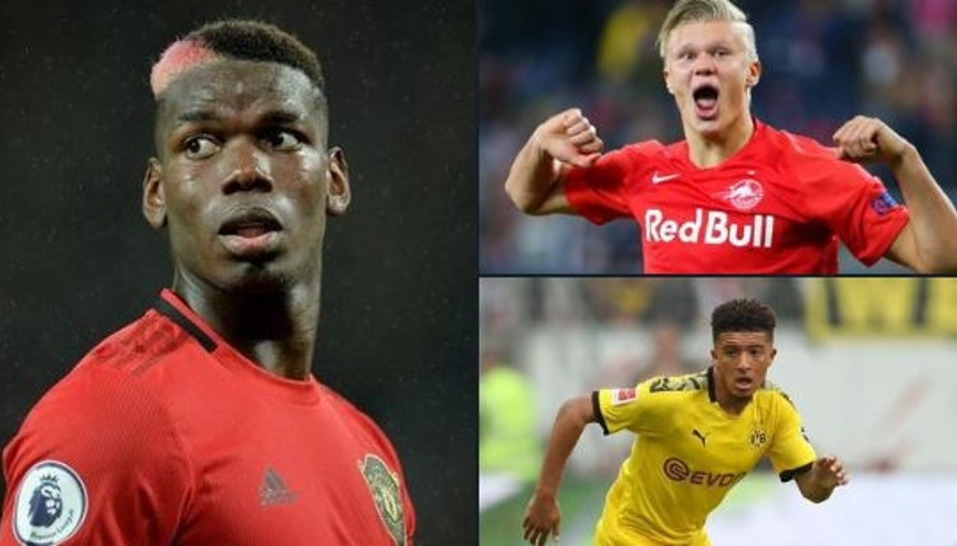 Pogba Juveye, Haaland ve Sancho Manchester Uniteda