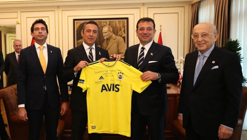 Ali Koçtan Ekrem İmamoğlu’na tebrik ziyareti