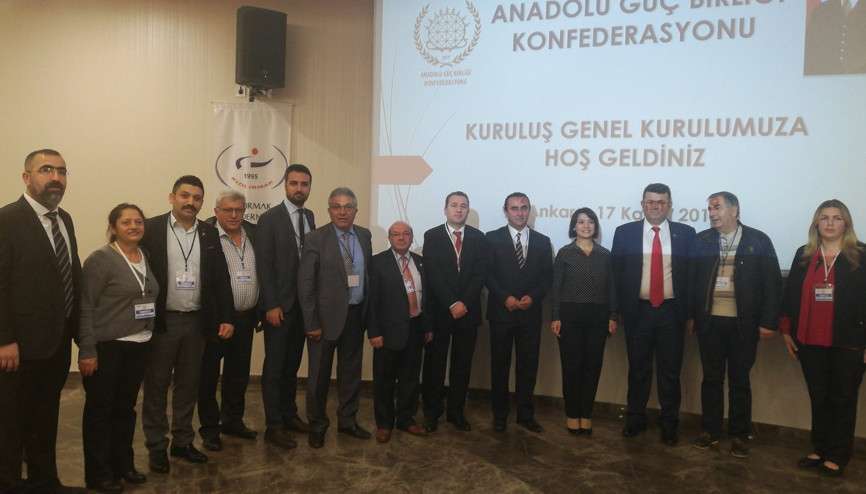 Anadolu Güç Birliği Konfederasyonu kuruldu