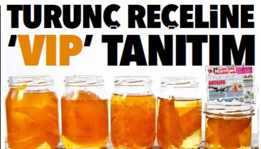 TURUNÇ REÇELİNE ‘VIP’ TANITIM