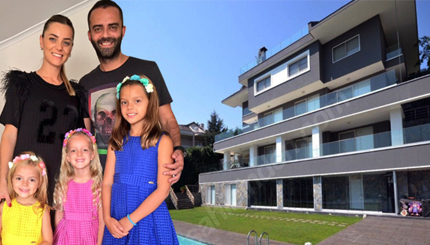 Semih Şentürk ile Pınar Şentürkün villasına ziyaretçi akını Bakan çok, alan yok