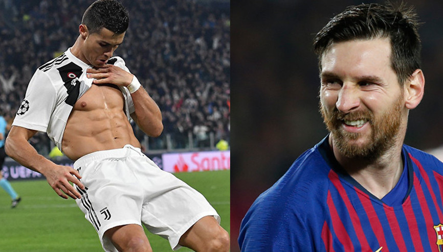 Ronaldo, Messi daha iyi diyenlere kaslarını gösteriyordu