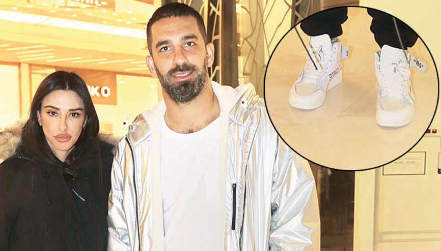 Arda Turanın 4500 TLlik ayakkabıları
