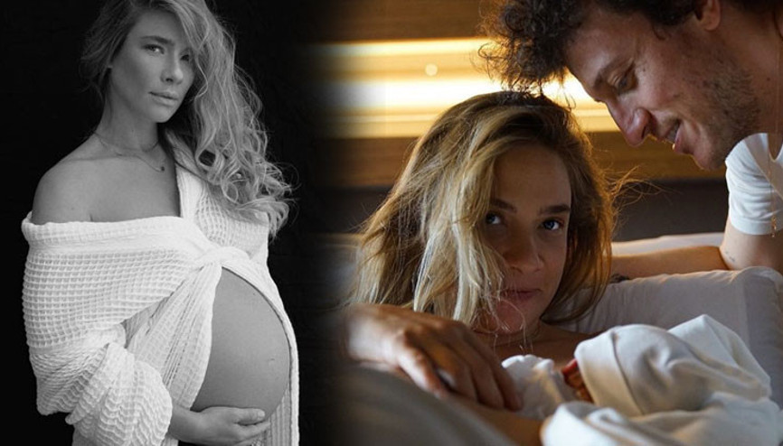 Müge Boz paylaştı... İşte Vina bebek