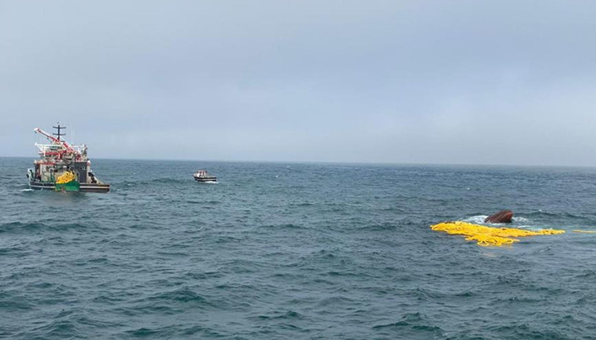 Son dakika haberler: Moritanyada Türk balıkçı gemisi battı..  Gemi mürettebatı kurtarıldı