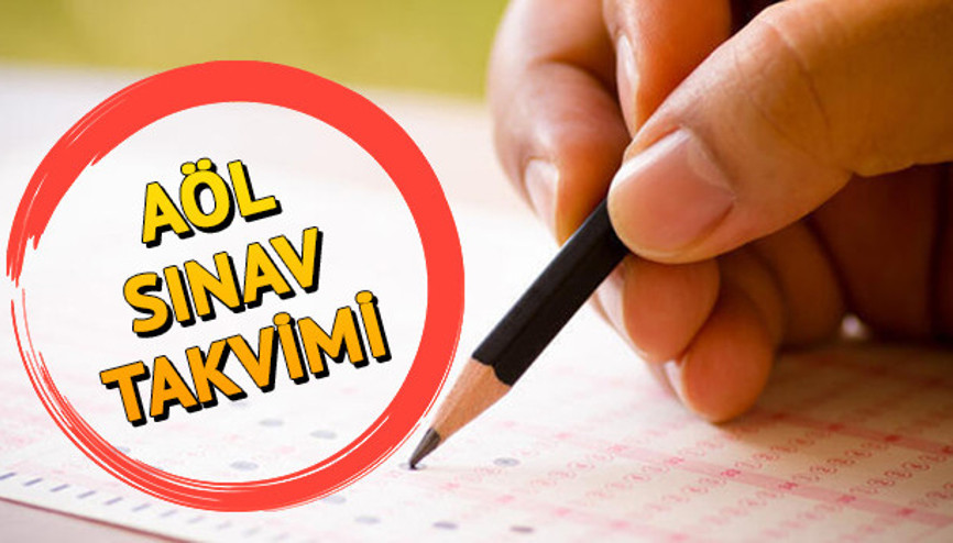 AÖL sınavları ne zaman yapılacak Açık Lise 1. dönem sınav tarihleri
