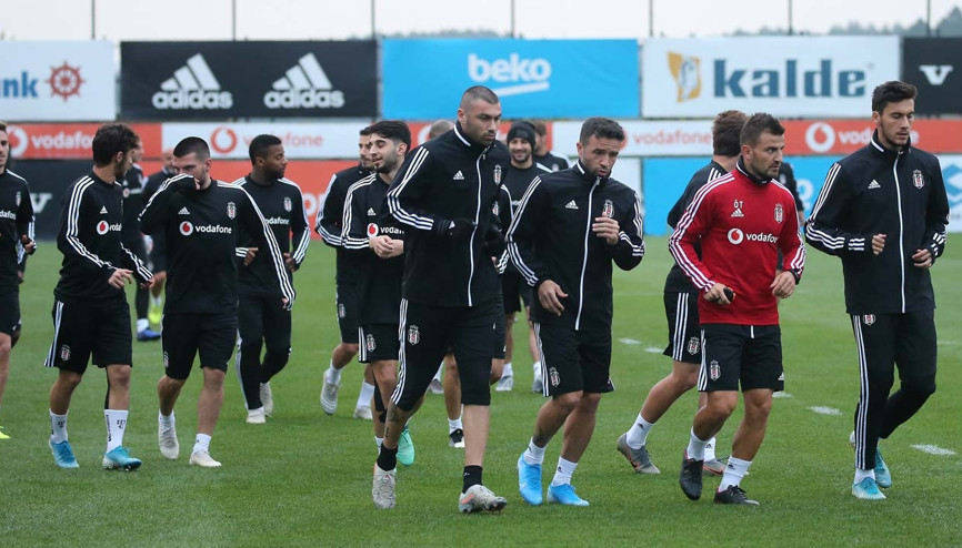 Beşiktaş Slovan Bratislava maçına hazır