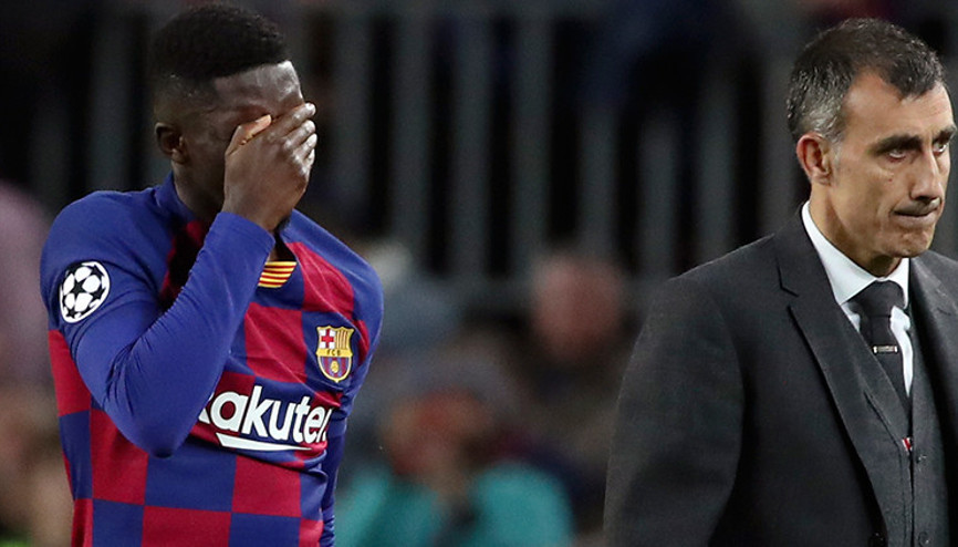 Dembele 10 hafta sahalardan uzak kalacak