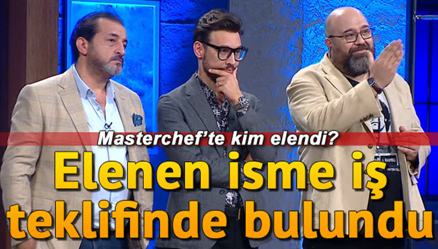 Masterchef 29 Kasım eleme akşamında kim elendi İşte MasterChefte elenen isim