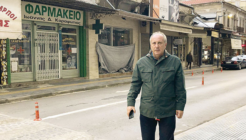 Dede toprağında stres attı... Serez çarşısı kör, Serez çarşısı dilsiz