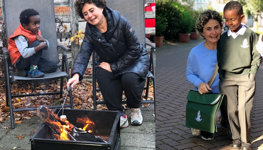 Her şeyi geride bırakıp oğlu ile Londraya taşınmıştı... Esra Akkayadan haber var
