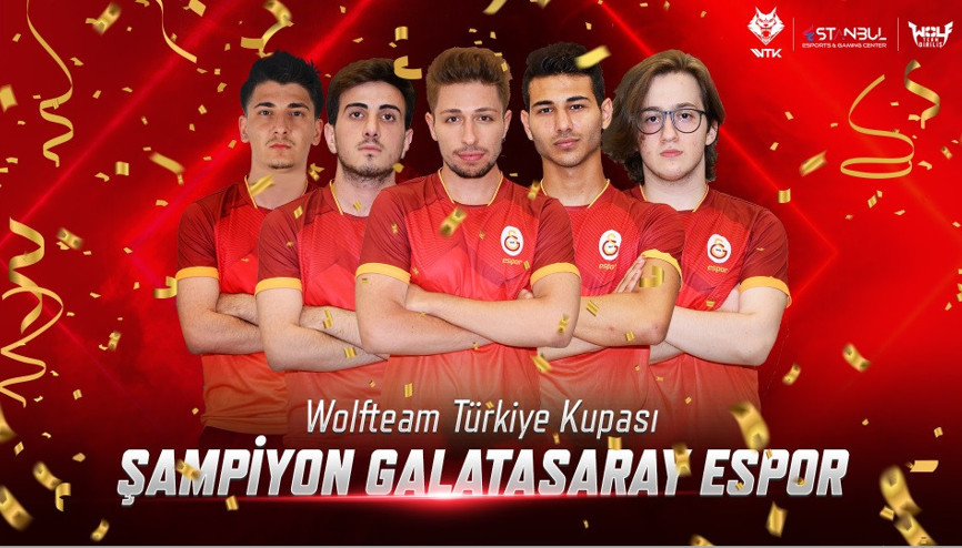 2019 Wolfteam Türkiye Kupası Şampiyonu Galatasaray Espor