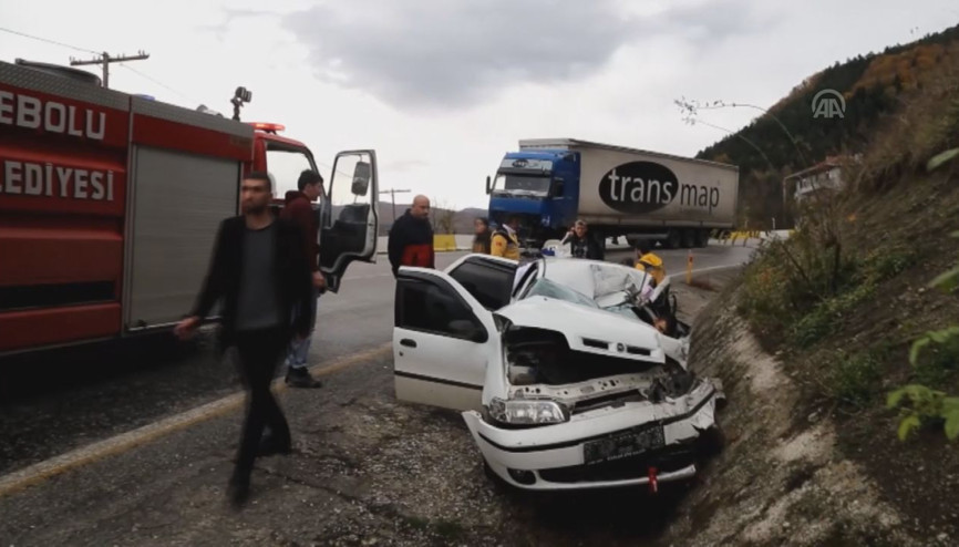 Kastamonuda feci kaza: 3 ölü