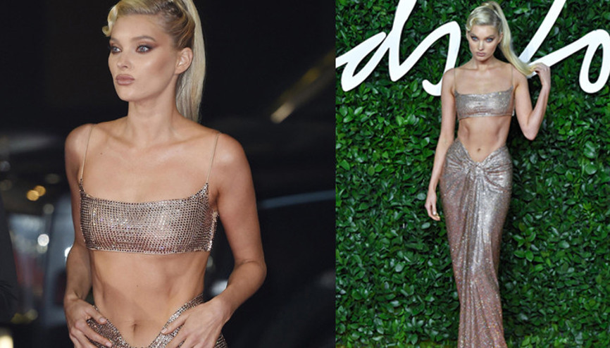 Elsanın karın kasları olay yarattı