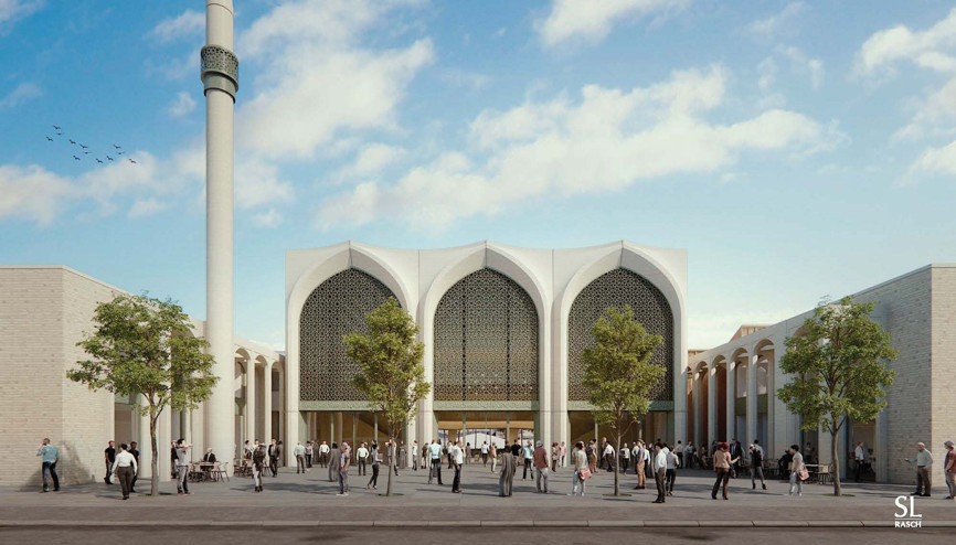 Almanya’da 2 bin kişilik cami projesi tanıtıldı