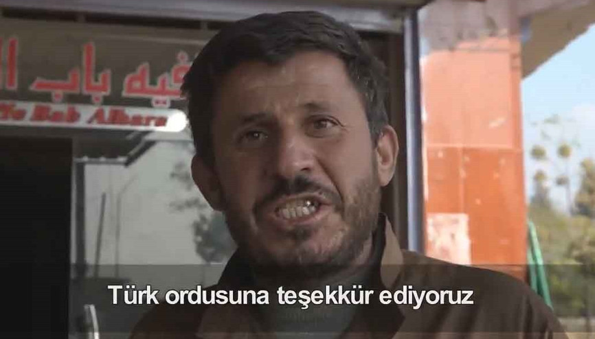 MSB Twitterdan paylaştı Türk askeri sayesinde kurtulduk