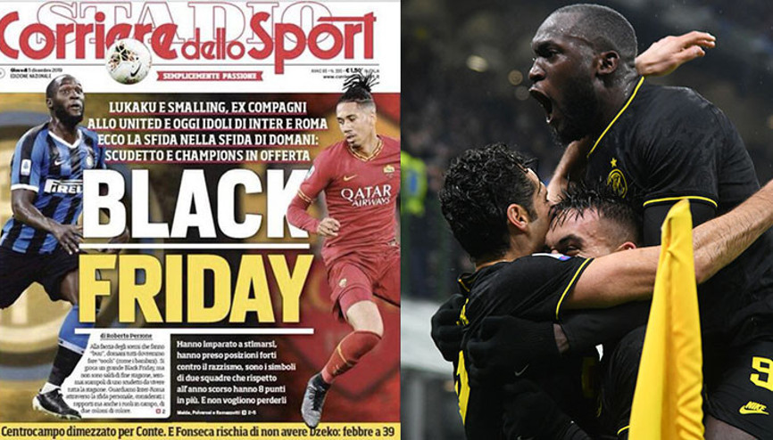 Skandal manşete savunma Corriere dello Sport...