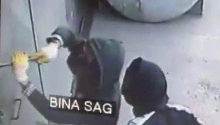 Pendikte hırsızlar böyle görüntülendi