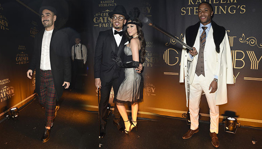 Raheem Sterlingin doğum günü partisinde İlkay Gündoğanın pantolonu olay oldu