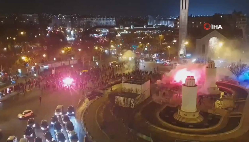 Pariste arbede yaşandı