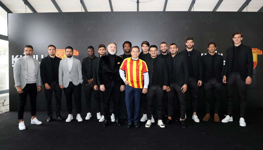 Göztepe Kiğılı ile sponsorluk anlaşması imzaladı