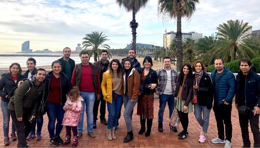 Vali Sonel sözünü tuttu Öğretmenler Barcelona’yı doyasıya gezdi…