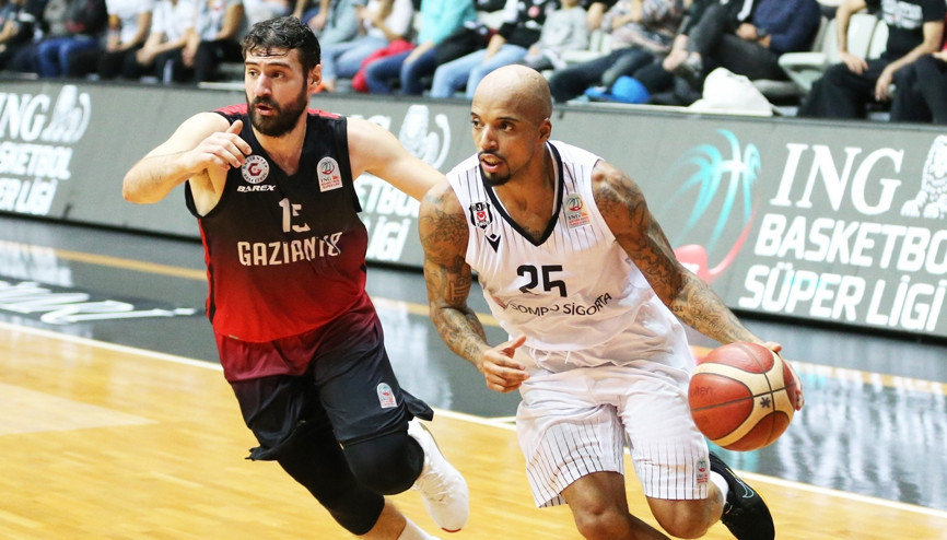 Beşiktaş - Gaziantep Basketbol: 78-73