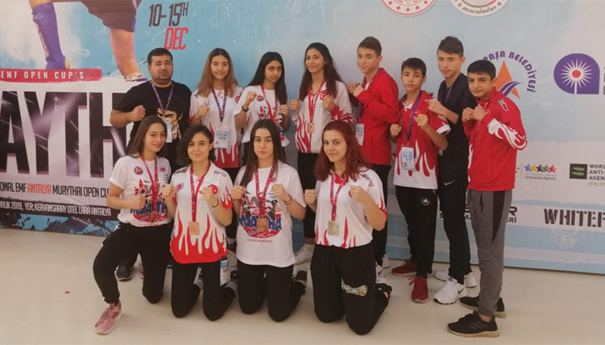 Muaythai Avrupa Kupası’nda Şehzadeler rüzgarı esti Muaythai Avrupa Kupası’nda Şehzadeler rüzgarı esti