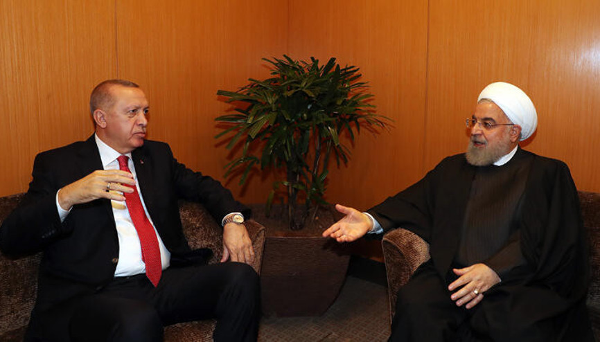 Cumhurbaşkanı Erdoğan ile Ruhani bir araya geldi