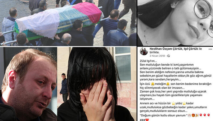 Liseli Işıl gözyaşlarıyla uğurlandı