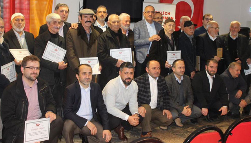 Almanya’daki Eyüp Sultan Camisi’nin 40. yılı kutlandı