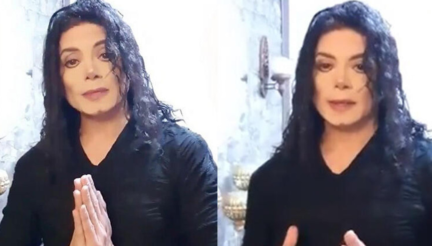 Şoke eden fotoğraf... Vay be bu Michael Jackson Michaelım geri döndü
