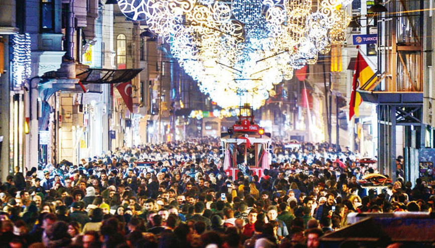 İstanbul yılbaşı kutlamasına hazır