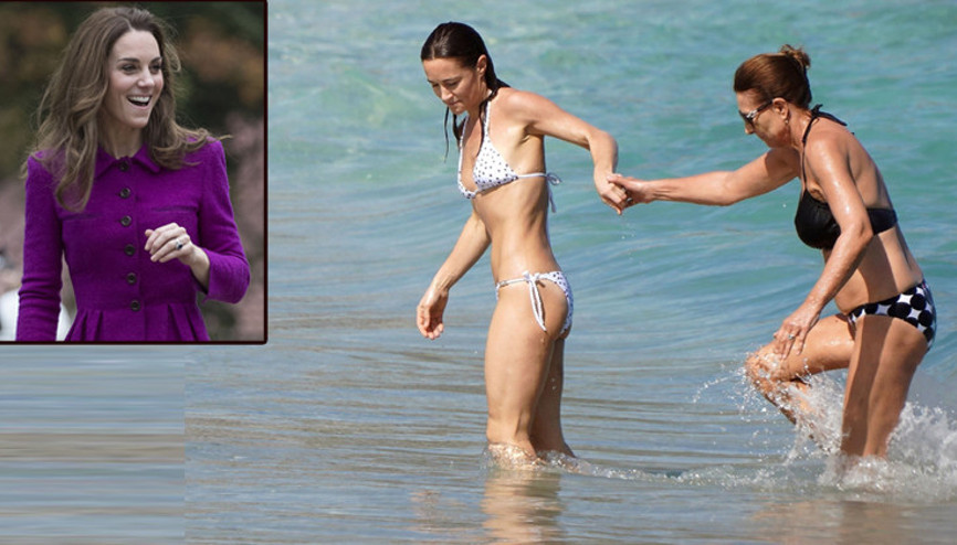 Tatil zamanı: Kate Middleton karlar ülkesine kardeşi Pippa Middleton Matthews sıcak denizlere