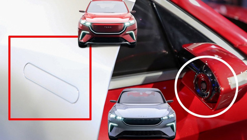 Yerli otomobilin kapı kolları dokunmatik, aynaları kameralı