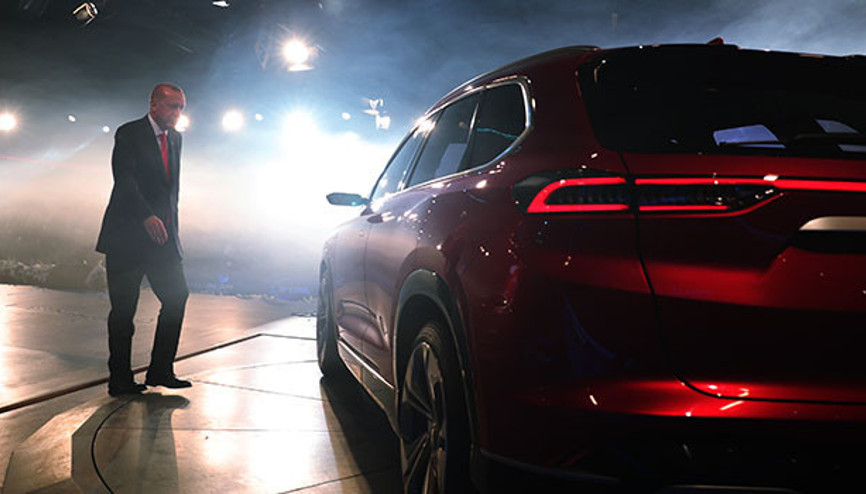 Yerli otomobil tanıtımında dikkat çeken an Erdoğan görür görmez değiştirilmesini istedi