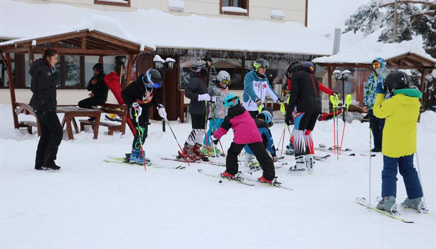 Ilgaz Dağında kayak sezonu başladı