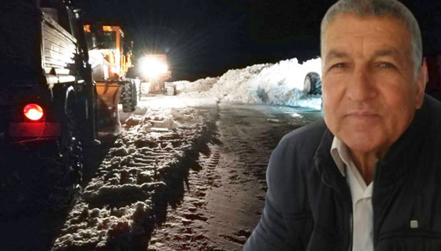 Mersinde karda kaybolan adamı arama çalışmaları yeniden başlıyor